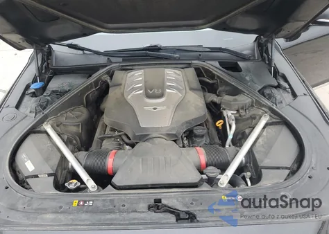 2017 Genesis G90 Ultimate z USA, uszkodzony, nr VIN KMHG54JH0HU027677